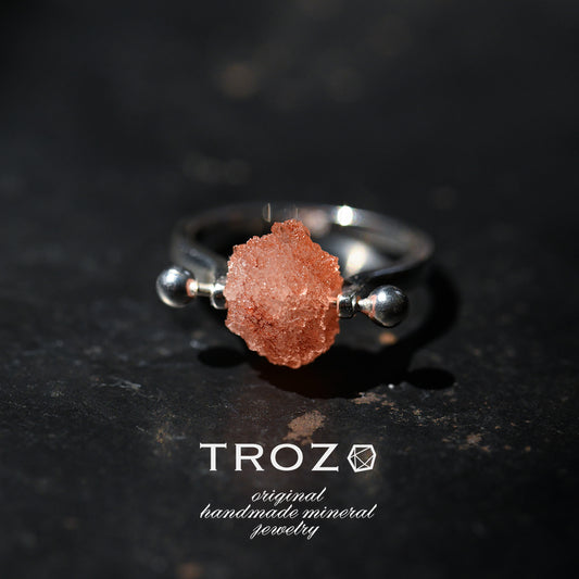 Amethyst Rough Mineral Silver 925 Ring - One of a kind Natural Stone Jewelry [Ring Fest 2025]