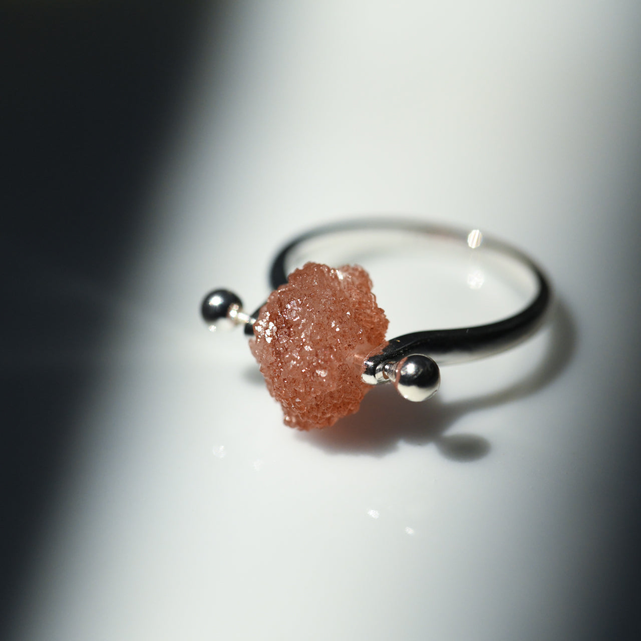Amethyst Rough Mineral Silver 925 Ring - One of a kind Natural Stone Jewelry [Ring Fest 2025]