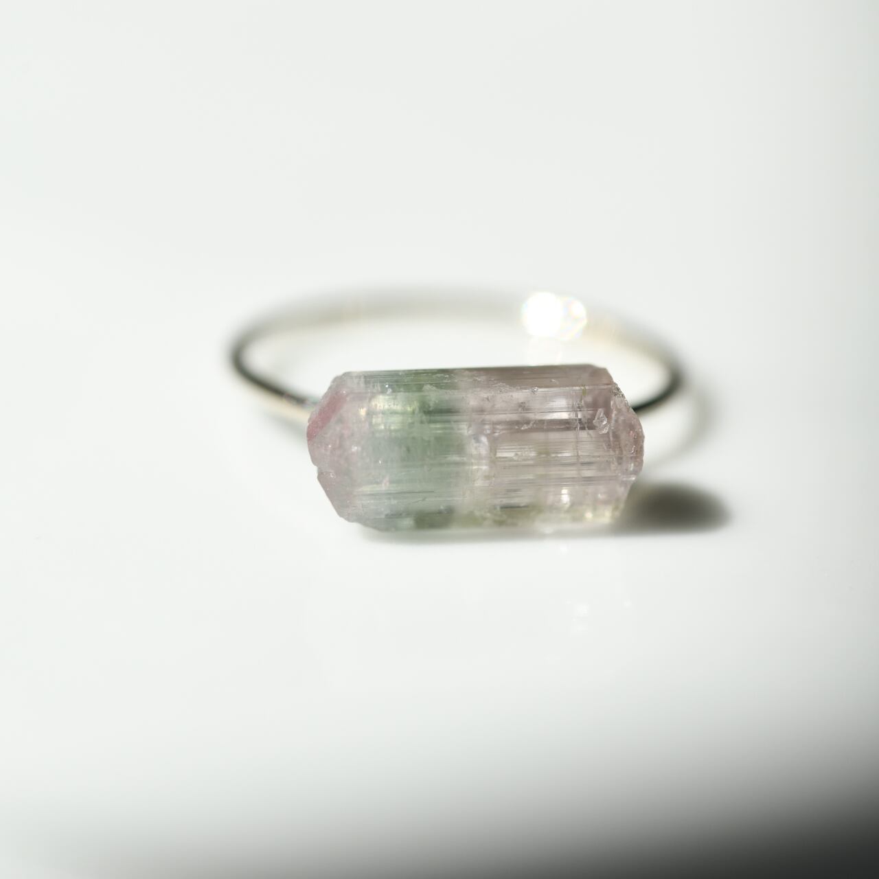 [One of a kind] Tourmaline Raw Stone Ring | Handmade Natural Stone Jewelry [Tourmalin Fest]